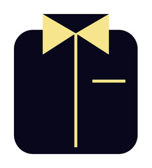 shirt icon illustration on transparent background