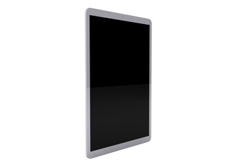 Illustration of gray tablet