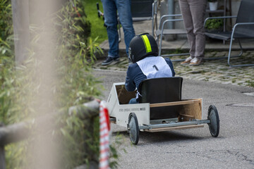 Seifenkistenrennern Speicher AR, Schweiz