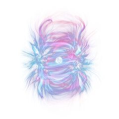 A massive supernova explodes in space.