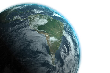 Graphic image of Earth 