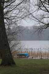 lake in Tuchomek Poland
