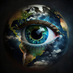 eye of the earth