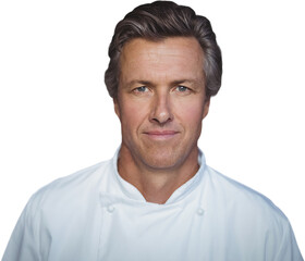 Portrait of male chef