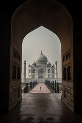  The Taj Mahal in India, generative artificial intelligence
