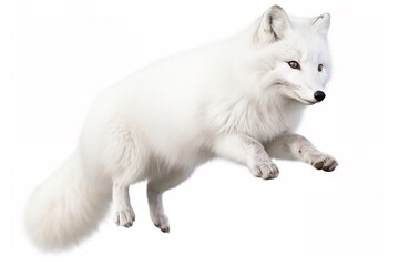white arctic fox