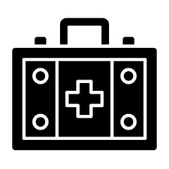First aid kit Glyph Icon