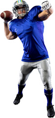 Naklejka premium American football player