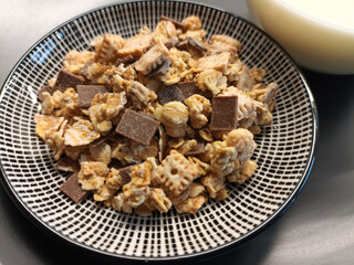 Müsli in einer Schale