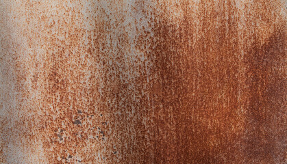 Old weathered steel making a brown textured background