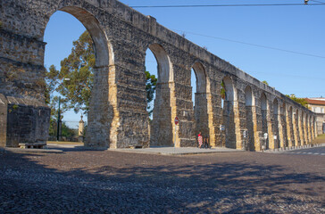 Obraz premium Aqueduct of Sao Sebastiao, Combra, Portugal