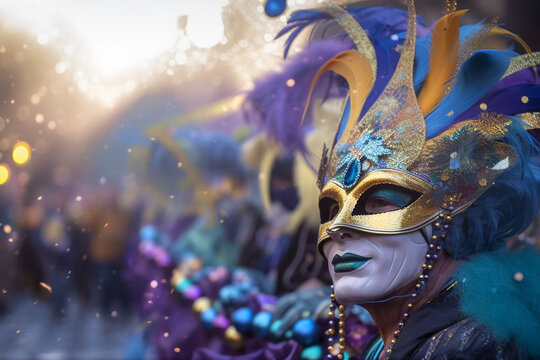 venetian carnival mask
