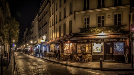 Fototapeta na wymiar Paris by Night
