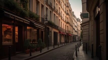 Fototapeta na wymiar Parisian Charm