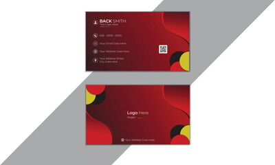 Creative layout corporate identity. professional business card template, visiting card, business card template.