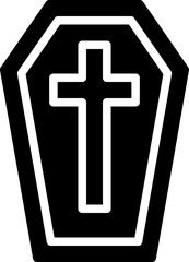 Obraz premium coffin icon