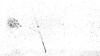 Black ink splat texture grunge 2 PNG. 