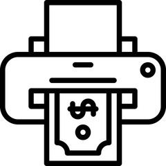 Obraz premium print icon