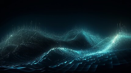 Gravitational Waves of Blue Exploration: Widescreen Cosmic Background of the Future: Generative AI