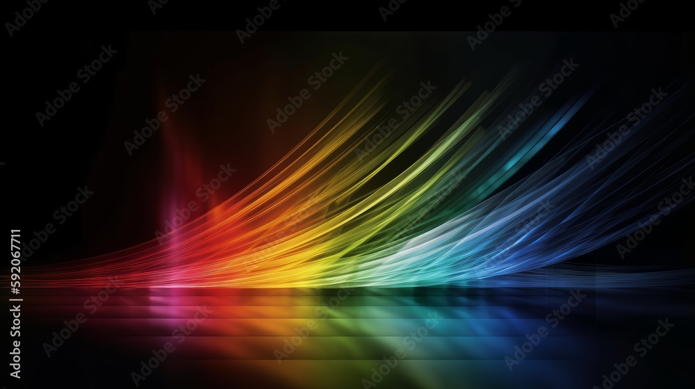 Aufkleber dark multicolor modern elegant backdrop. modern abstract illustration with gradient. background for 