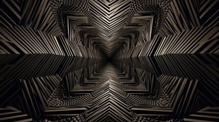 The geometric background by stripes. Generative ai