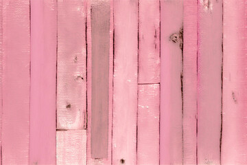 pink wooden wall