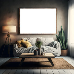 Minimalist living room layout