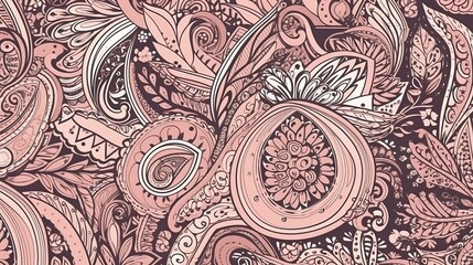 Seamless pattern vector abtract background, AI genereted 