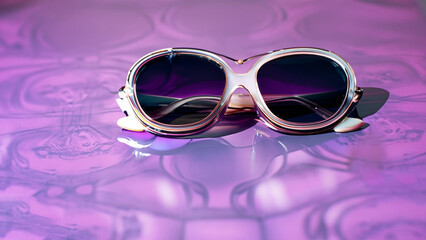 classy pair of glasses,
"Lavender Purple" color backgrounds with fantasy theme