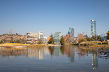 Parque Bicentenario vitacura Santiago Chile