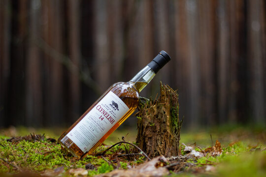 Bottle of Clynelish whisky	
