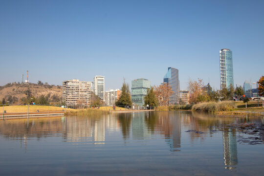 Parque Bicentenario vitacura Santiago Chile