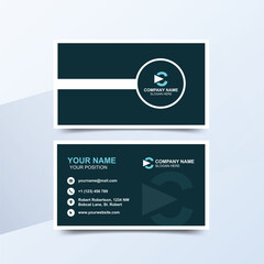Obraz premium Vector Modern Creative and Clean Business Card Template