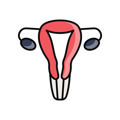 Uterus icon. Suitable for Web Page, Mobile App, UI, UX and GUI design