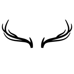 Obraz premium Antler deer illustration