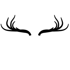 Antler  deer  illustration