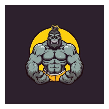 Strong Gorilla Gym Logo