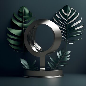 Realistic Matelic Podium Product