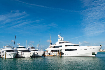 view of yacht at seaside harbour. yacht at seaside harbour. yacht at seaside harbour in summer