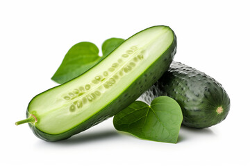 Fresh Cucumber Close-up