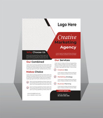 Vector Corporate business flyer template design. marketing, business proposal, promotion, advertise, publication, cover page