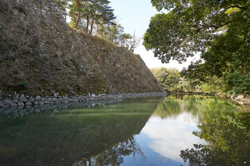 伊賀上野城高石垣