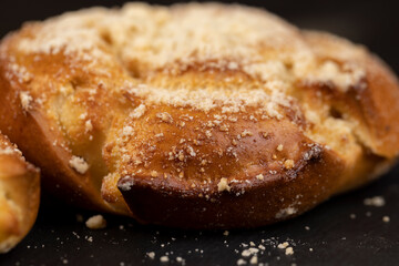 soft fresh bun with coconut filling