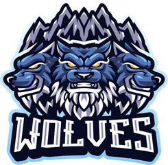 Wolf esport mascot