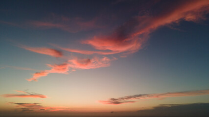 Fototapeta na wymiar Miami Sky at Dusk