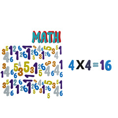 mathematics 3d illustration