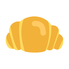 シンプルなロールパンのイラスト
