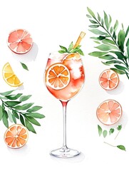 Spritz watercolor, generative ai