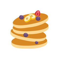 cranberries pancake pastry cooking