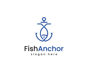 Fish Anchor Logo